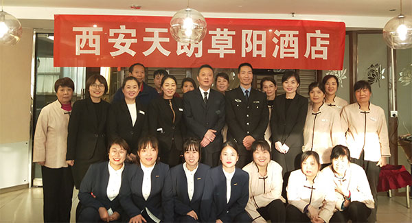 關注消防安全 杜絕火險隱患——天朗草陽酒店組織開展“消防安全知識”培訓